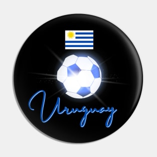 Uruguay Soccer Lover Pin