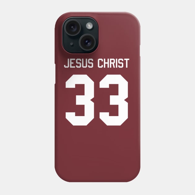 Jesus Christ Jersey Phone Case by TheCatholicMan