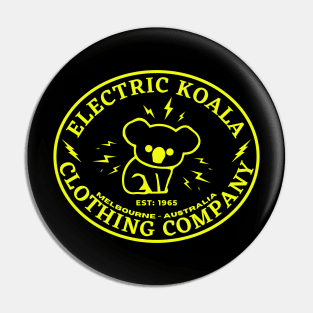 Electric Koala Clothing Company Pin