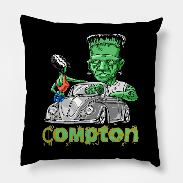 compton Pillow by Rob's Tee's