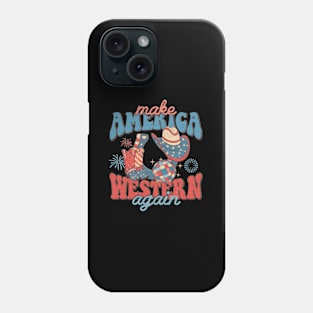 Make America Again Red White Blue Usa 4Th Of July Me Phone Case