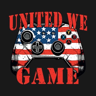 United We Game: Celebrate the Power of Gaming to Bring People Together T-Shirt