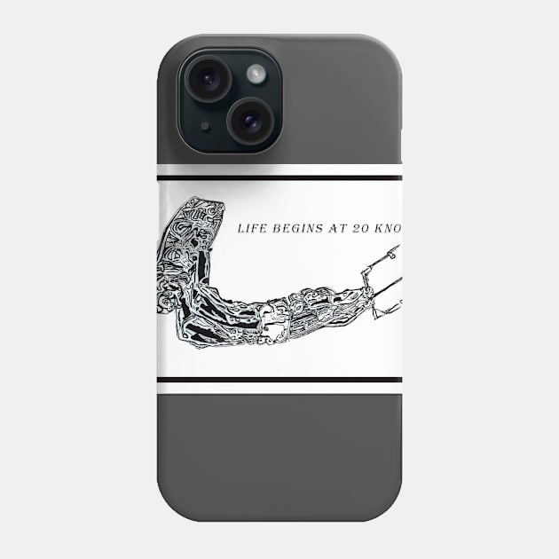 Windy Planet Kiteboarding Apparel Phone Case by Windy Planet Apparel