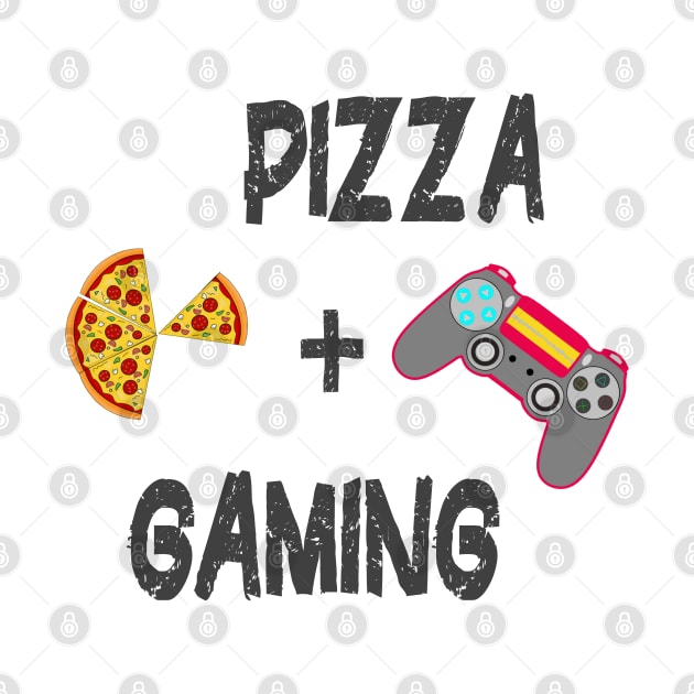 Life is Better with Pizza and Gaming Foodie Gamer by PlanetMonkey