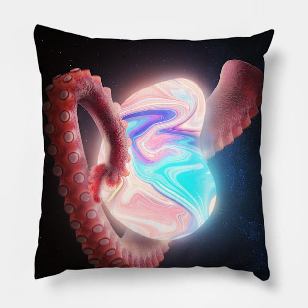 Octopia Pillow by Arteria6e9Vena