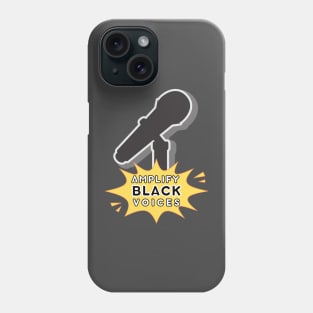 Amplify Black voices Phone Case