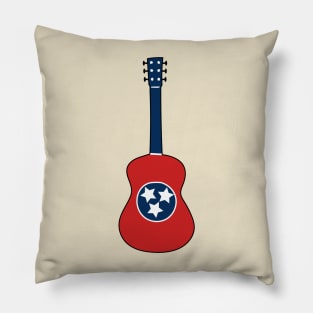 Tennessee Guitar Pillow