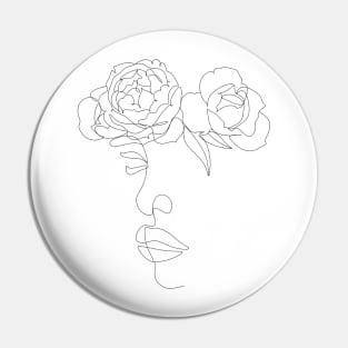 fashion line illustration Pin