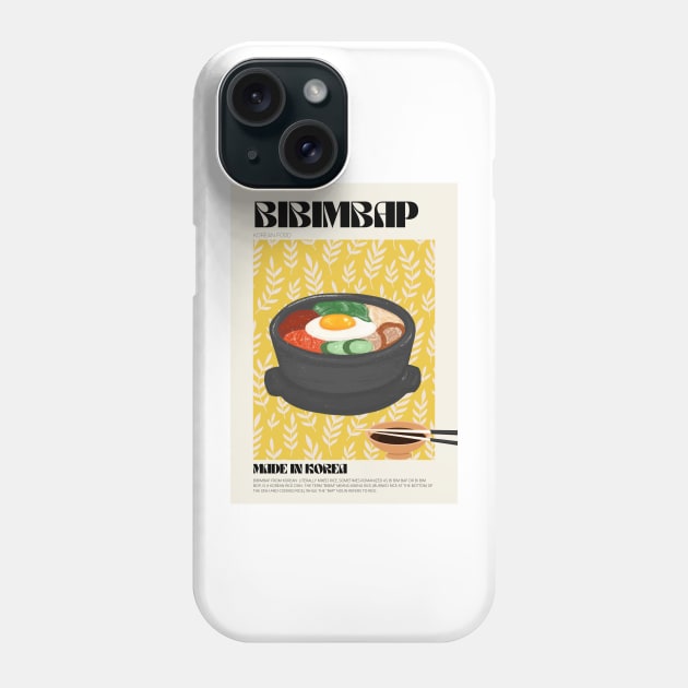 Bibimbap Phone Case by osmansargin