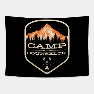 Camp Counselor Design - Camp Staff T-Design Tapestry