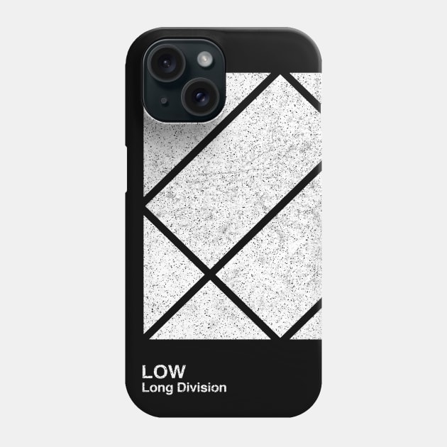 Low / Minimalist Graphic Artwork Fan Design Tribute Phone Case by saudade