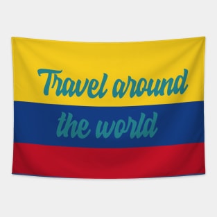 Travel Around the World - Colombia Tapestry