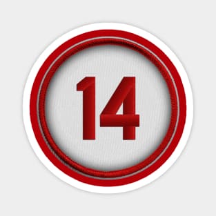 Charlie Hustle 14 Magnet