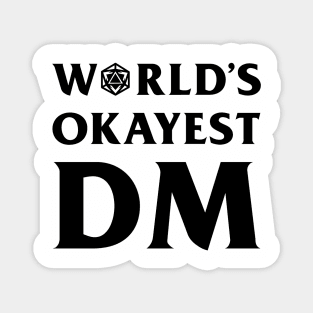 DnD Design World's Okayest DM Magnet