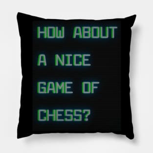 How about a nice game of chess? Pillow