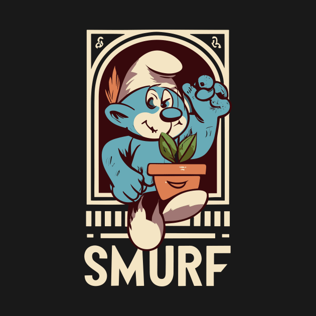 Smurf Cat - Blue Smurf by kknows