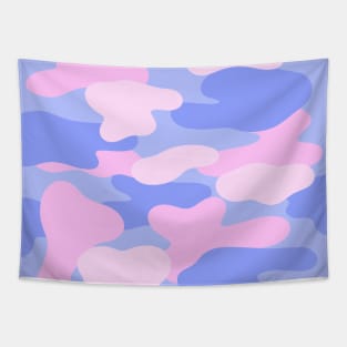 Pastel camo Tapestry