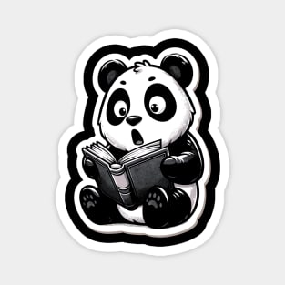 Surprised Panda Magnet