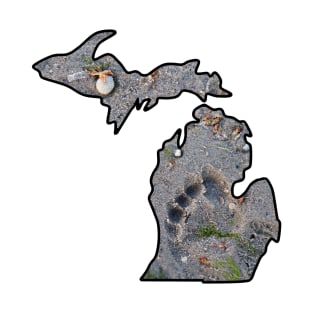 Michigan Footprint T-Shirt