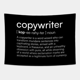 Copywriter definition Tapestry