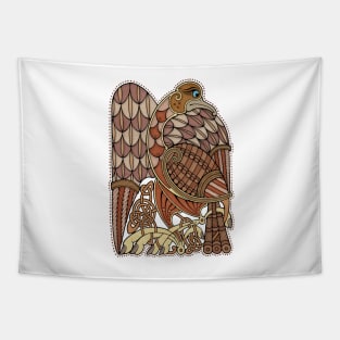 Celtic Bird Tapestry