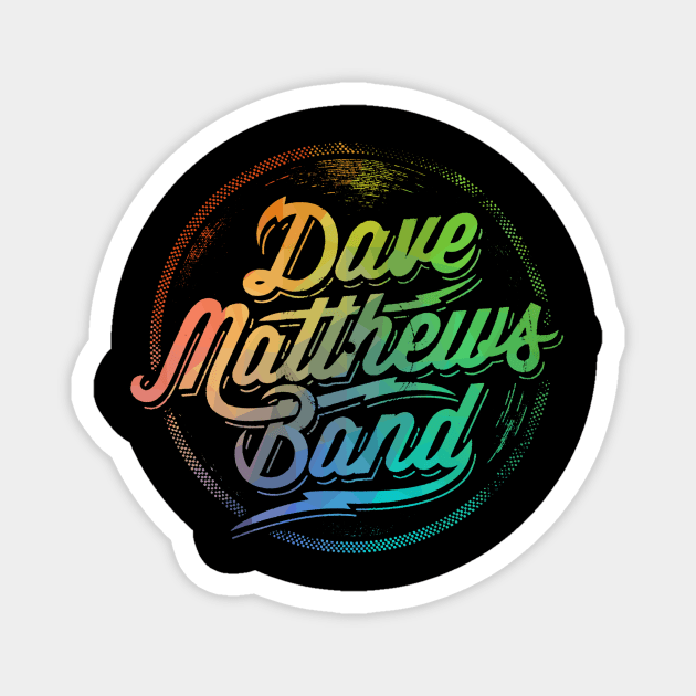 Dave Matthews Logo Circle Triangle Magnet by mashudibos