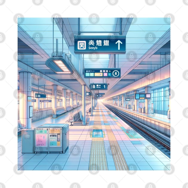 Tokyo Metro Concept Art by unrealartwork