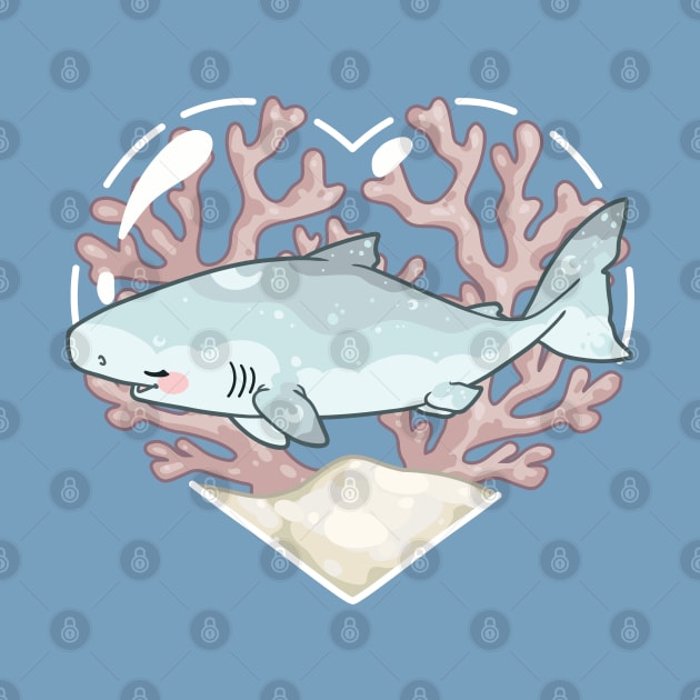 CHEW, the Sleeper Shark by bytesizetreasure