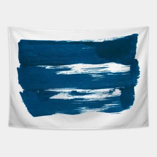 Color Blue - Pencil Painting Background Tapestry