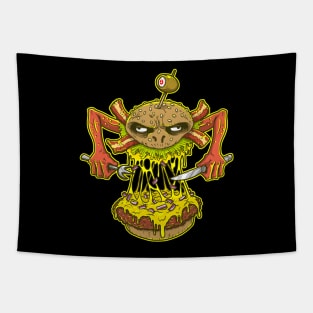 Demon Burger Tapestry