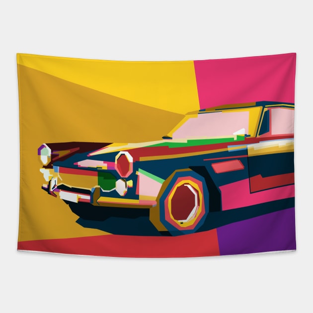 Ferrari 250 GT Coupe Tapestry by Shuriken