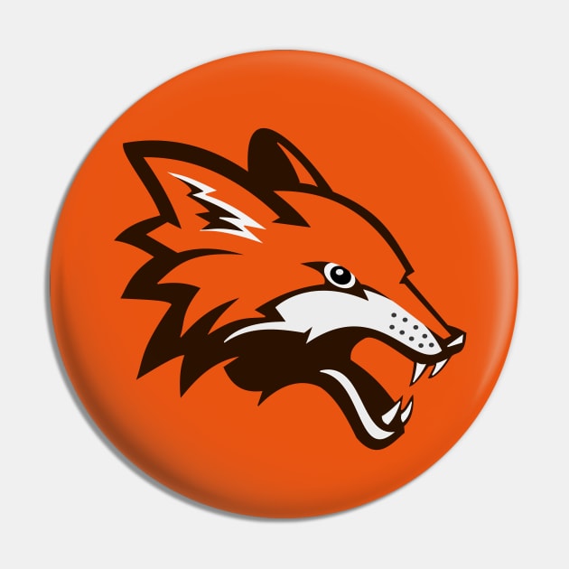 Fox umbrage Pin by GoranDesign