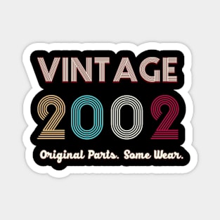 Vintage 2002 Original Parts. Some Ware Magnet