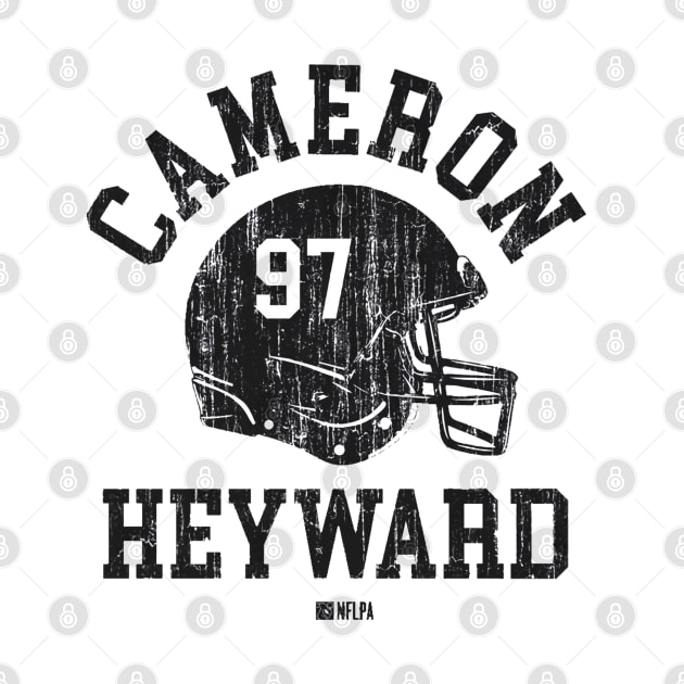 Cameron Heyward Pittsburgh Helmet Font by TodosRigatSot