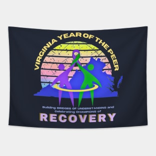 Virginia Year of the Peer Bridges and Champions (light design) Tapestry