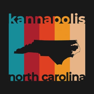 Kannapolis North Carolina Retro T-Shirt