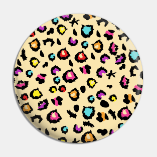 Colorfull Leopard Face Mask, Leopard Pattern Face Mask, Leopard skin face Mask. Pin