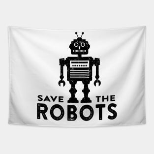 Save the Robots Tapestry