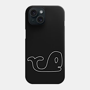 White whale Phone Case