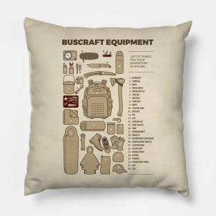 Buscraft outdoor Pillow