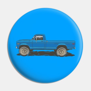 OLD BLUE Pin