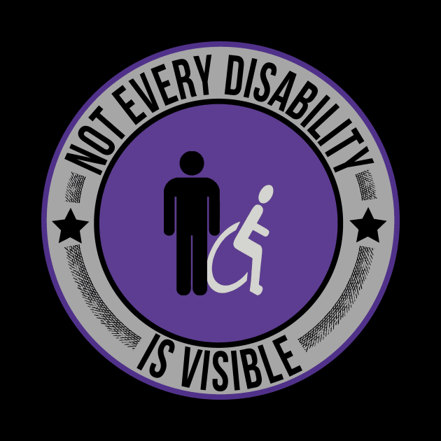 Not Every Disability is Visible Awareness Illness by vikki182@hotmail.co.uk