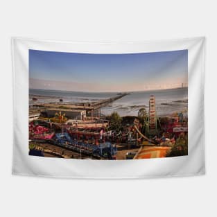 Adventure Island Southend Pier Essex England Tapestry