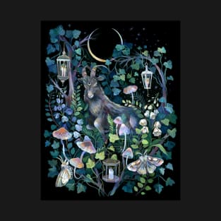 Black Goat Garden T-Shirt