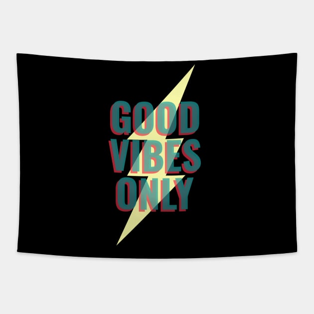 good vibes only Tapestry by Theblackberry