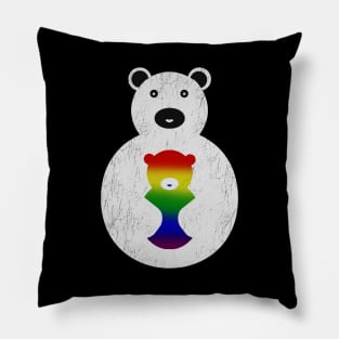 Mom Hugs Bear Pillow