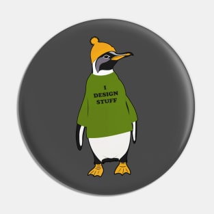 Penguin Designer Pin