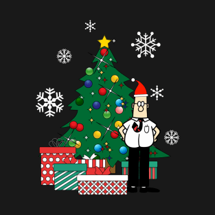 Dilbert Around The Christmas Tree T-Shirt