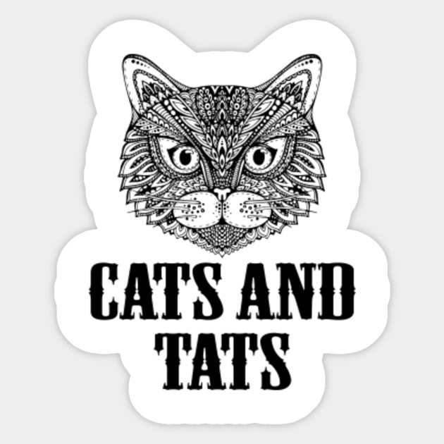 Cats Ands Tattoo Lovely Design Gifts Shirt Cat Tattoo Funny Gift