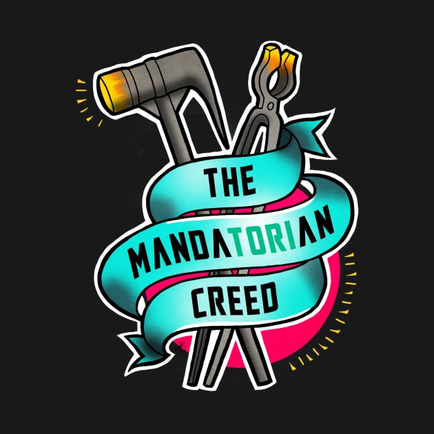 The Mandatorian Creed Logo by AhchToRadio